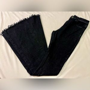 Saints & Hearts | Black Denim Flares